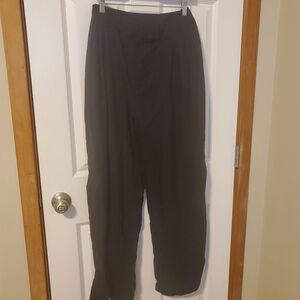 GAP Black Linen Blend Pants